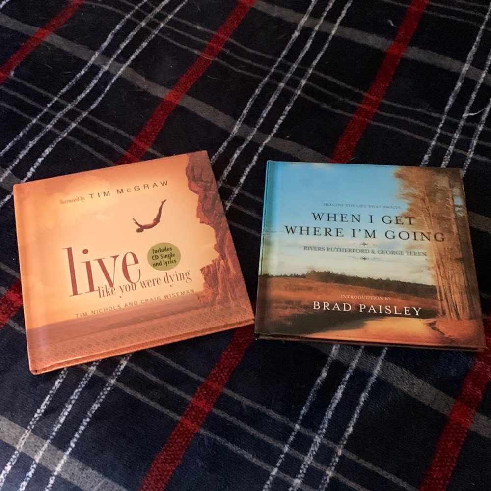Inspirational book/cd combo NEW / Tim McGraw & Brad Paisley